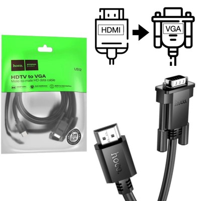 Hoco US12 Cable HDMI a VGA...