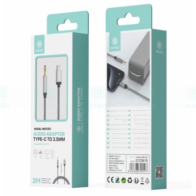 Adaptador de Audio USB-C a...