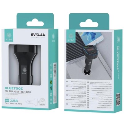 Transmisor FM con Bluetooth...