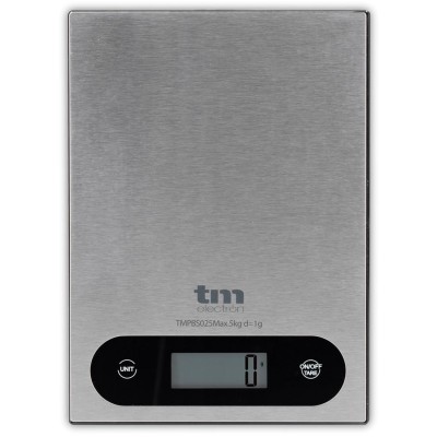 TM Báscula Cocina 5Kg Acero...