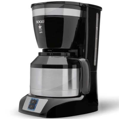 Sogo Cafetera Goteo 1L 800W...